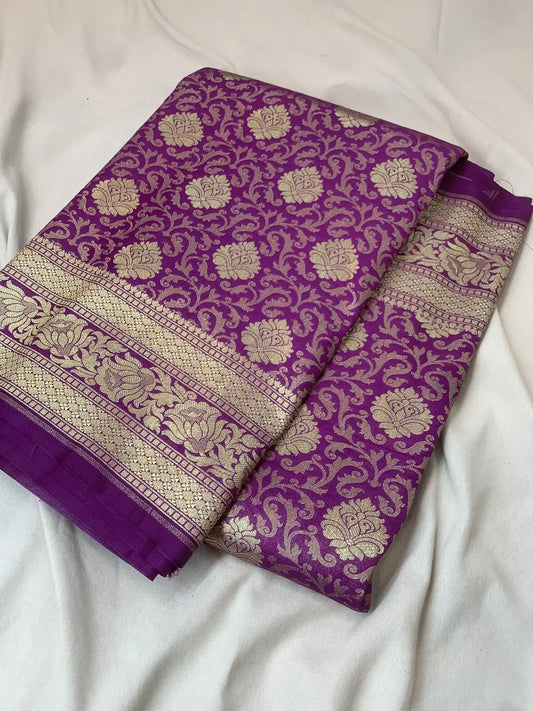 Pure Katan Silk Banarasi Saree