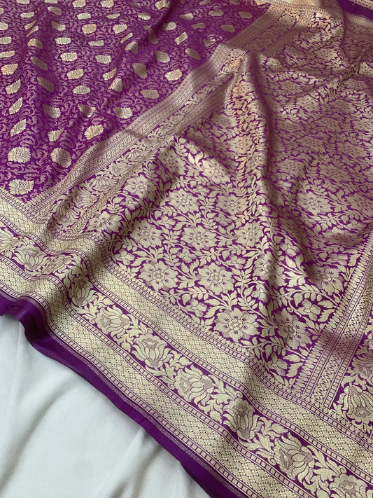 Pure Katan Silk Banarasi Saree