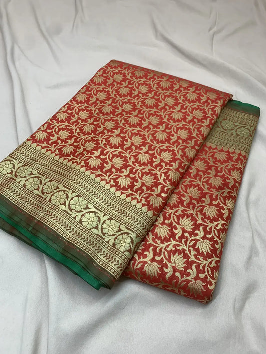 Pure Katan Silk Banarasi Saree